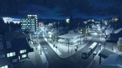 Cities: Skylines - Snowfall — скриншот 3