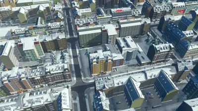 Cities: Skylines - Snowfall — скриншот 5