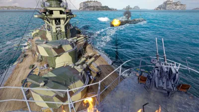 World of Warships: Legends — Страж рассвета — скриншот 2