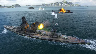 World of Warships: Legends — Страж рассвета — скриншот 3