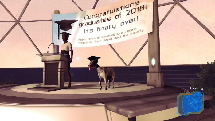 Goat Simulator Waste Of Space DLC — скриншот 3