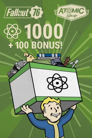 Fallout 76: 1000 (+100 Bonus) Atoms (PC)