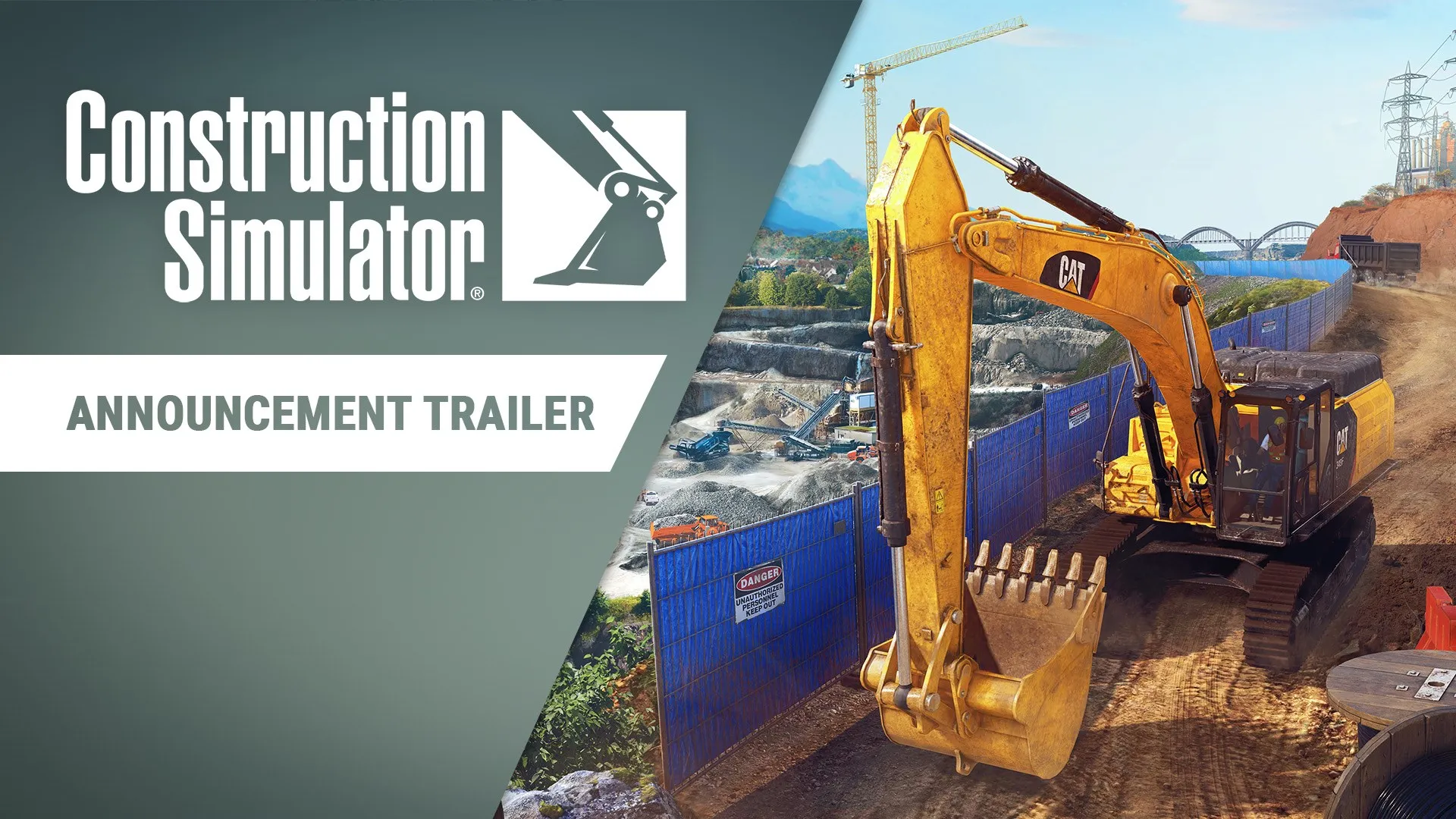 Construction Simulator — трейлер