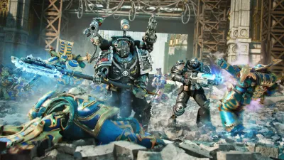 Warhammer 40,000: Space Marine 2 - Iron Hands Chapter Pack — скриншот 1