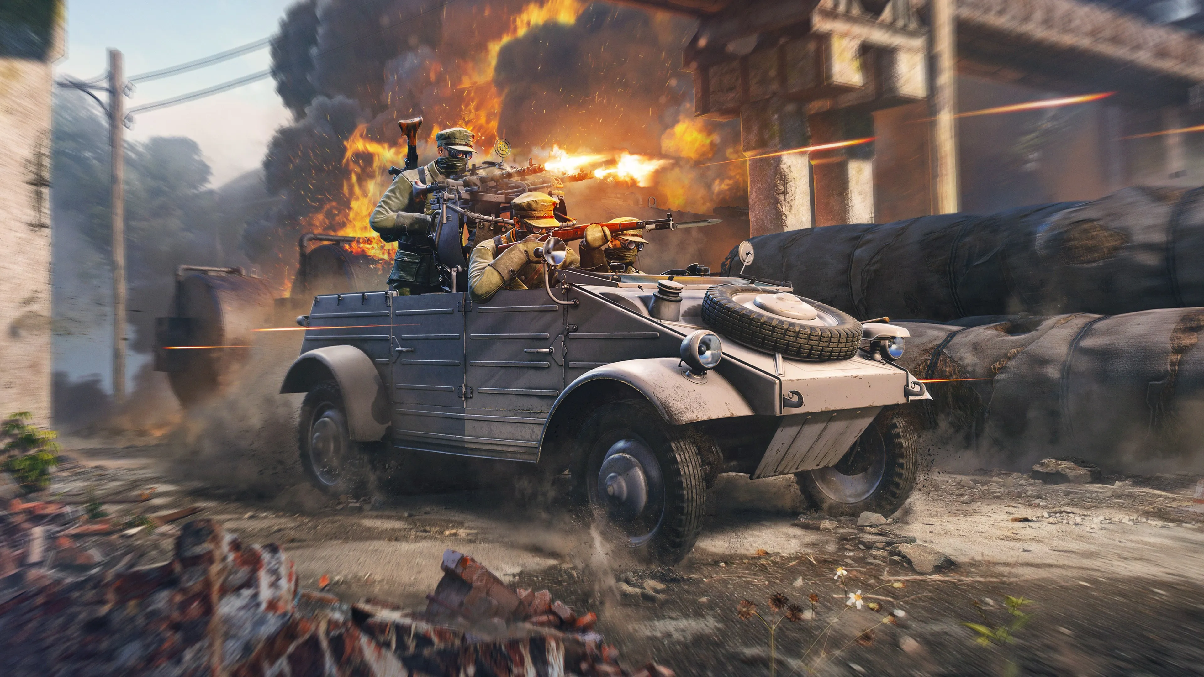 Enlisted - Отряд Kubelwagen 82