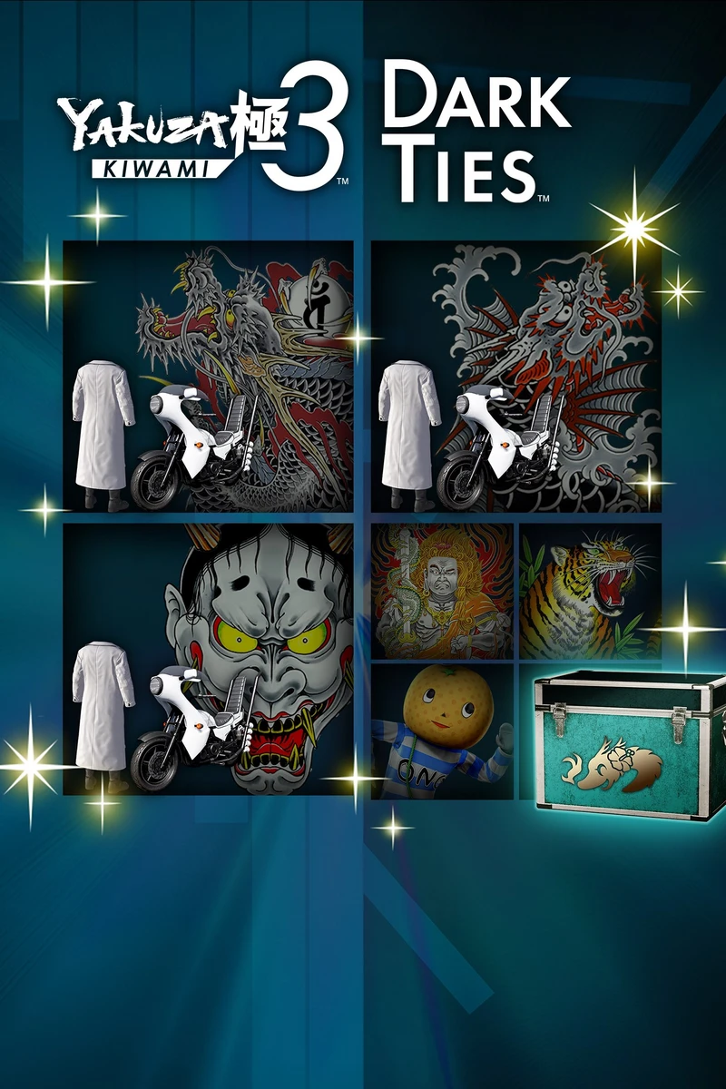 Yakuza Kiwami 3 & Dark Ties — набор образов для девчачьей банды Рюкю
