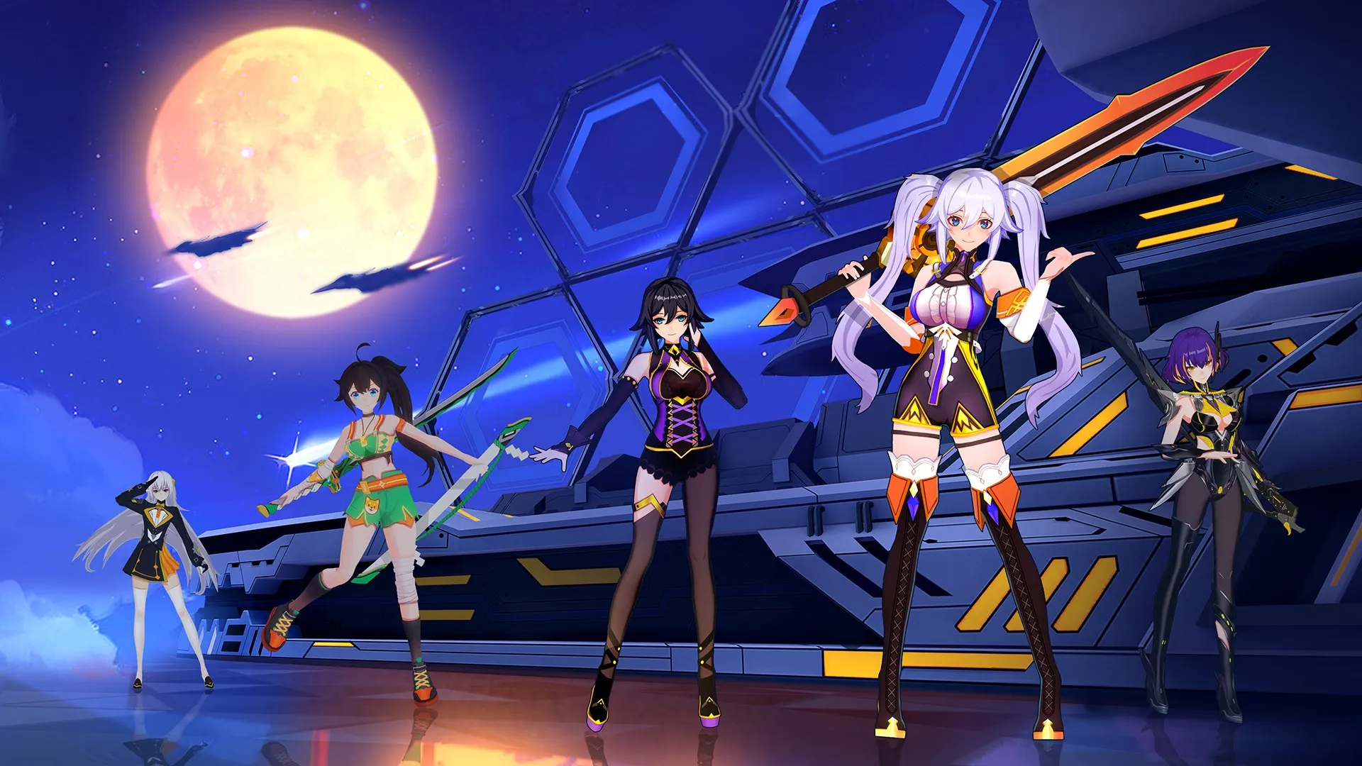 Apex Heroines — трейлер