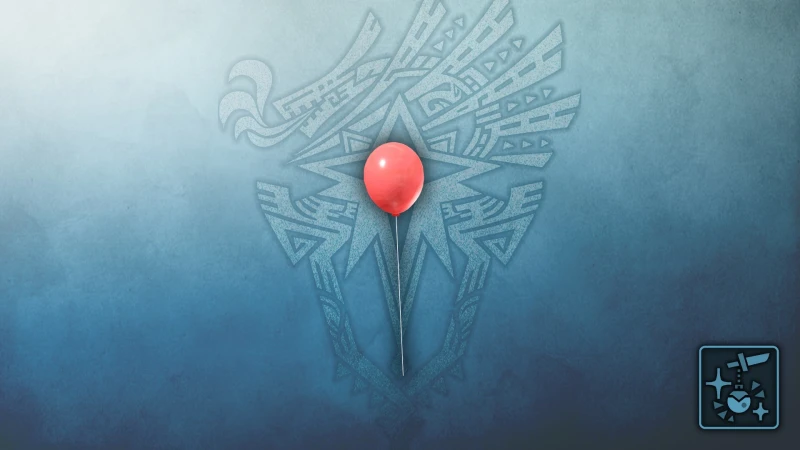 Кулон: красный шар