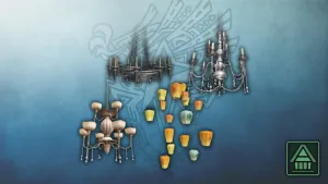 Украшение для комнаты MHW:I: Набор светильников