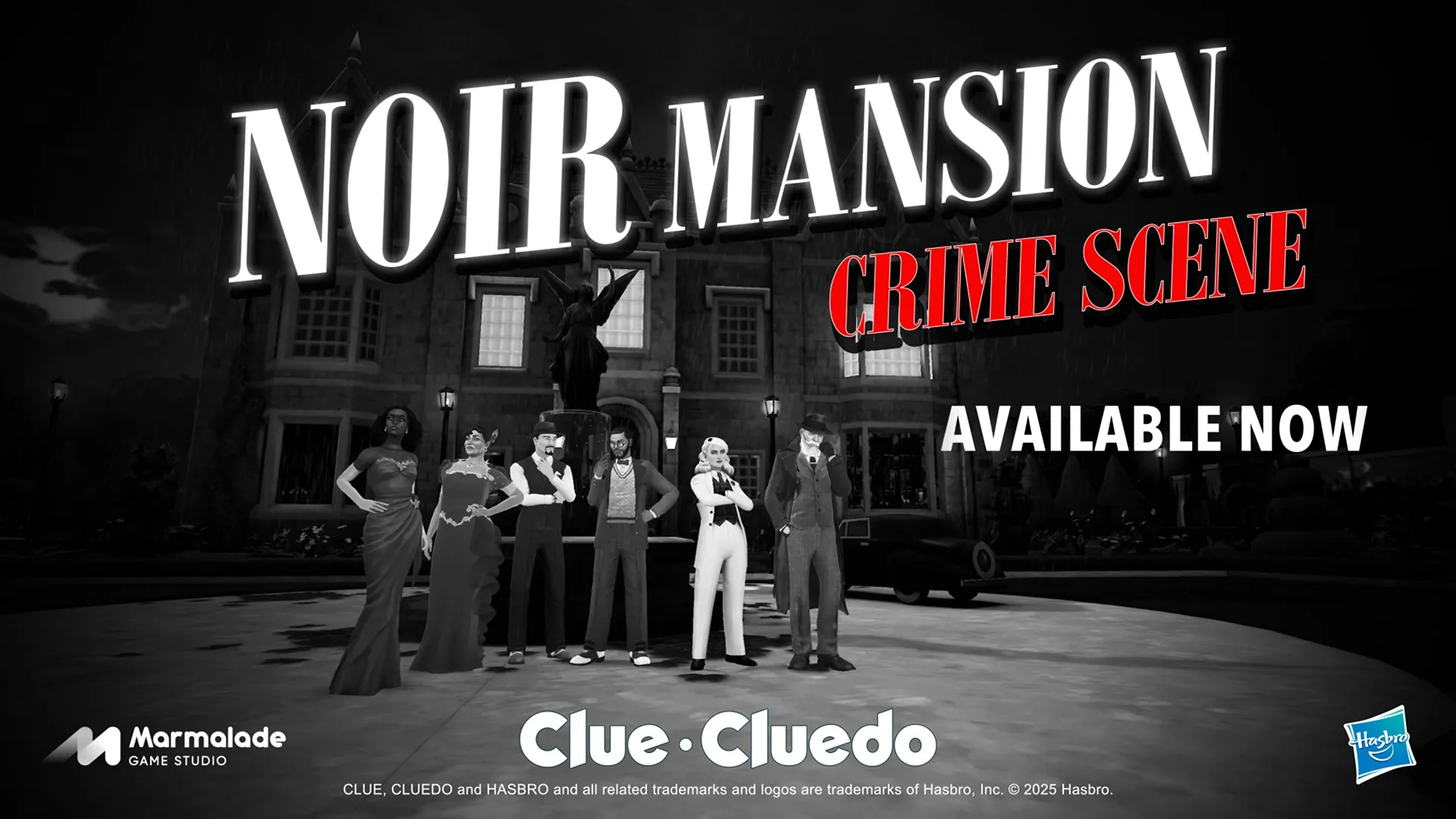 Cluedo: Noir Mansion Crime Scene Bundle — трейлер