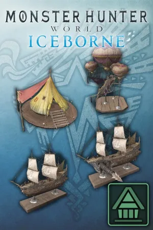 Украшение для комнаты MHW:I: набор мини-моделей