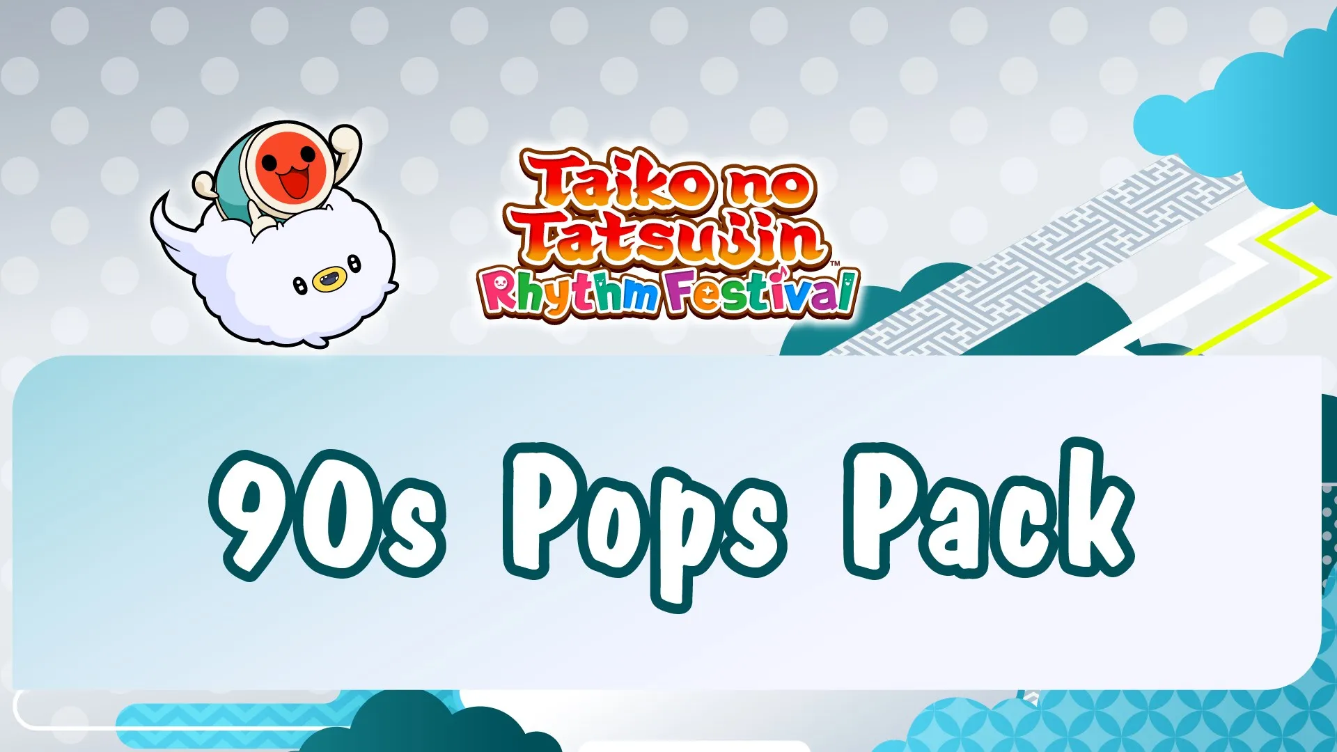 Taiko no Tatsujin: Rhythm Festival - 90s Pops Pack