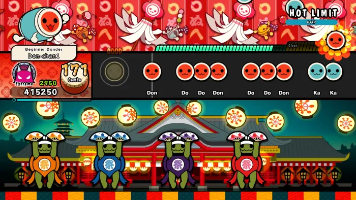 Taiko no Tatsujin: Rhythm Festival - 90s Pops Pack — скриншот 1