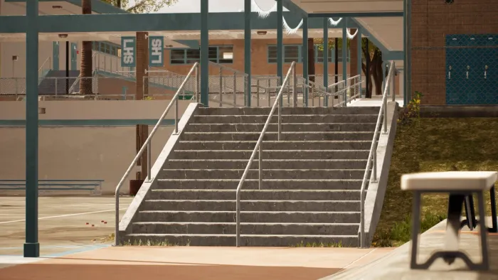 Session: Skate Sim Schoolyard — скриншот 9