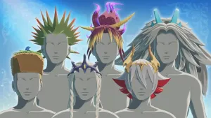 Набор вдохновленных монстрами причесок Monster Hunter Stories 3: Twisted Reflection