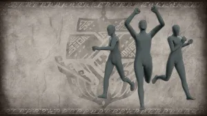 Набор поз «Погоня»