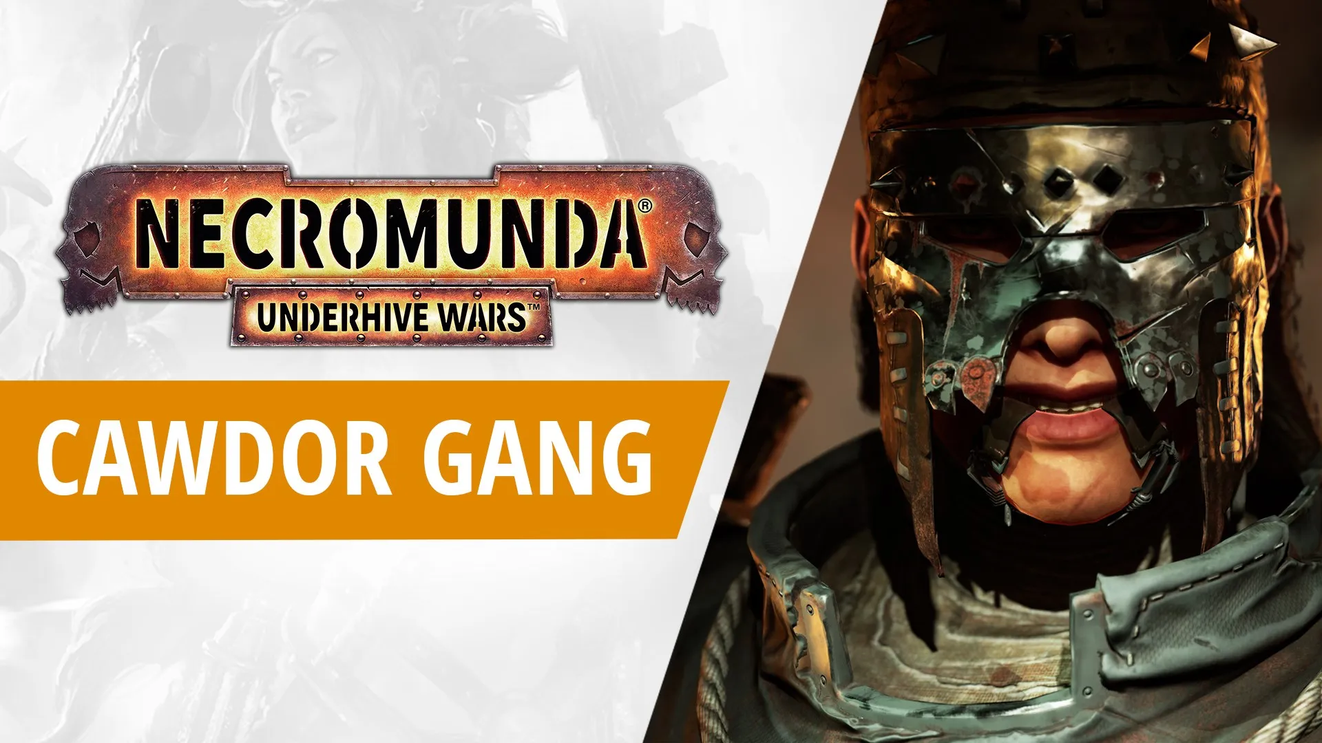 Necromunda: Underhive Wars - Cawdor Gang DLC — трейлер