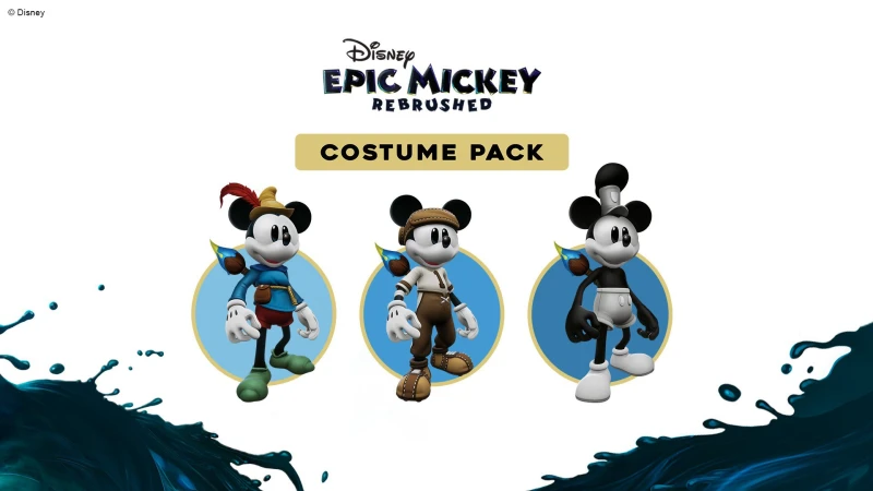 Disney Epic Mickey: Rebrushed - Costume Pack