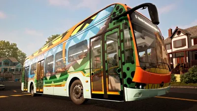 Bus Simulator 21 Next Stop - USA Skin Pack — скриншот 5