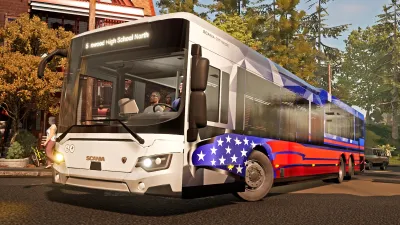 Bus Simulator 21 Next Stop - USA Skin Pack — скриншот 7