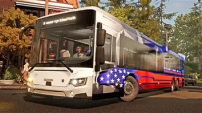 Bus Simulator 21 Next Stop - USA Skin Pack — скриншот 8