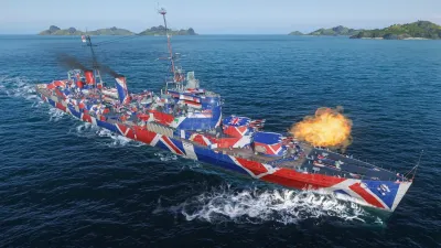 World of Warships: Legends — Пилигрим из Девона — скриншот 2