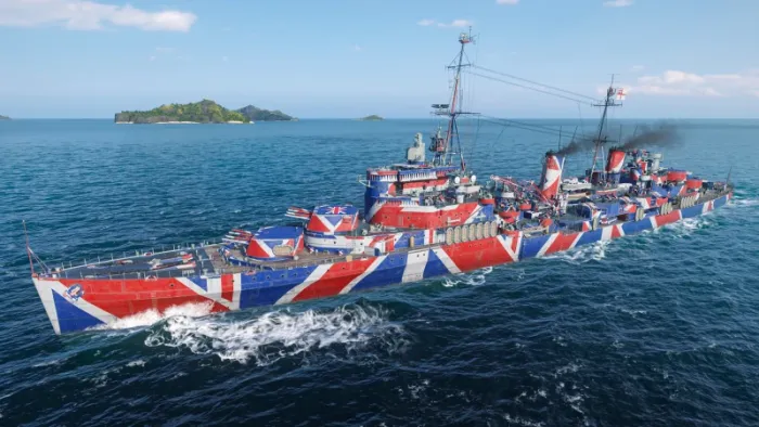 World of Warships: Legends — Пилигрим из Девона — скриншот 4
