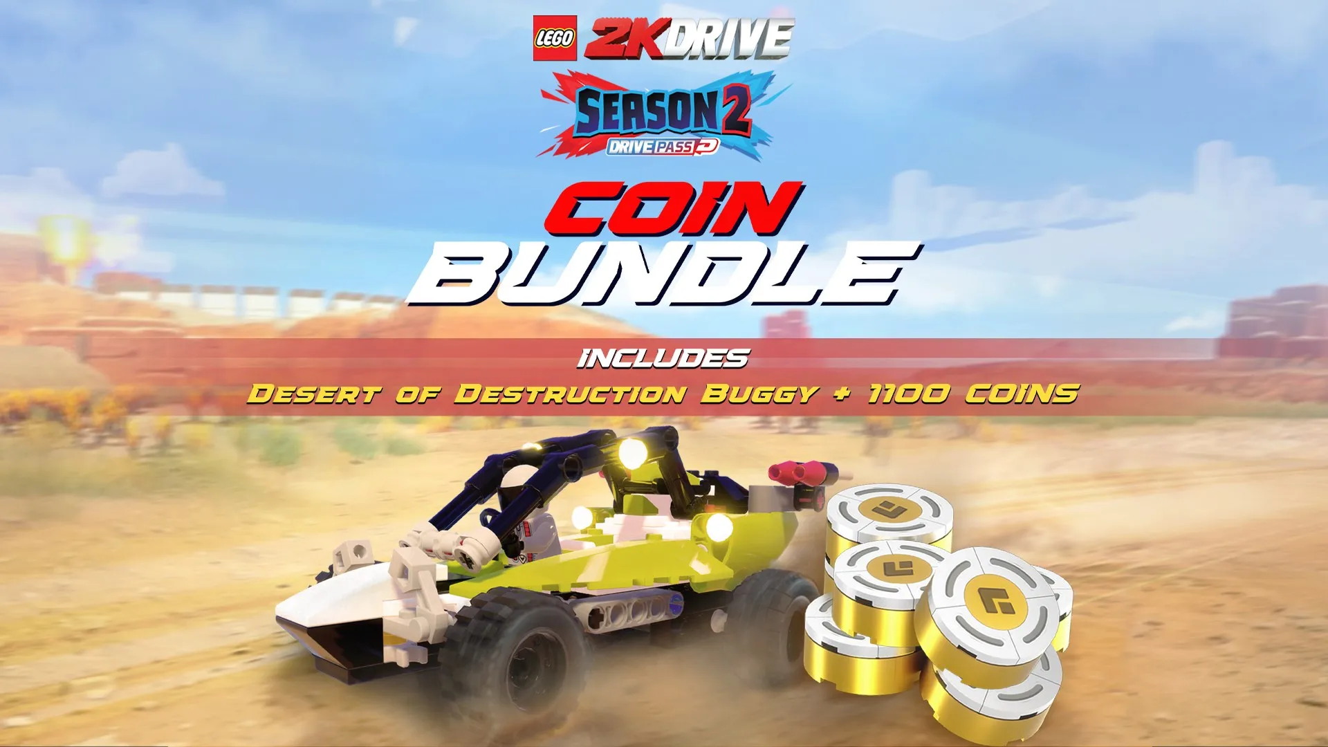 Набор LEGO® 2K Drive Season 2 Coin Bundle