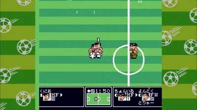 くにおくん ザ・ワールド ～くにおくんの熱血サッカーリーグ～ — скриншот 1