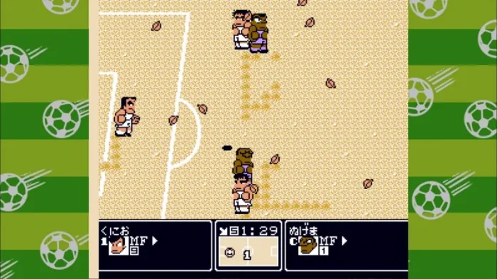 くにおくん ザ・ワールド ～くにおくんの熱血サッカーリーグ～ — скриншот 4