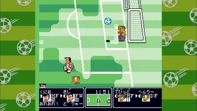 くにおくん ザ・ワールド ～くにおくんの熱血サッカーリーグ～ — скриншот 5