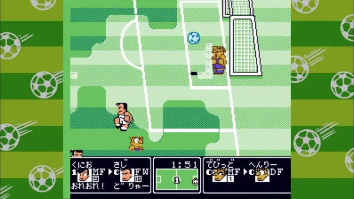 くにおくん ザ・ワールド ～くにおくんの熱血サッカーリーグ～ — скриншот 5