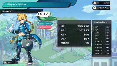 Kingdom's Return - "Azure Striker Gunvolt" Crossover Character Skin — скриншот 1