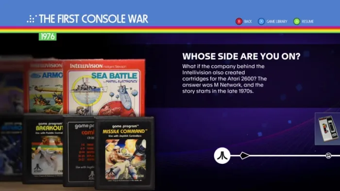 Atari 50: The First Console War — скриншот 4