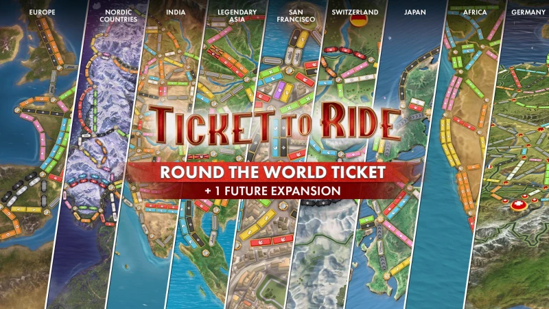 Ticket to Ride®: Round the World Ticket