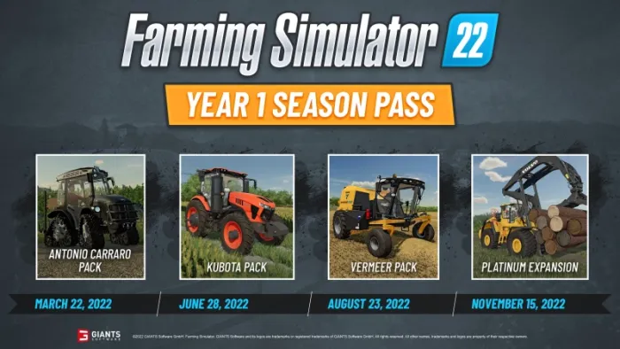 Farming Simulator 22: Year 1 Season Pass — скриншот 1
