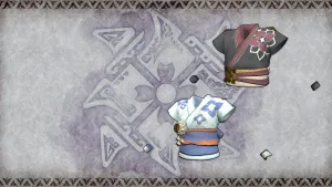 Многослойные доспехи для охотника "Цветочная юката"