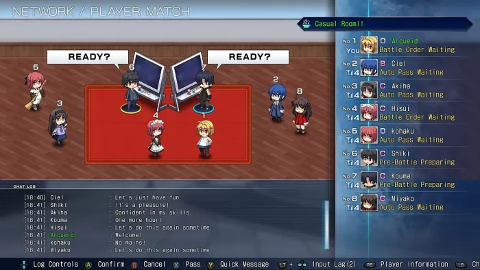 MELTY BLOOD: TYPE LUMINA — скриншот 9