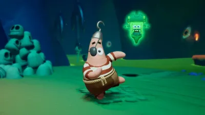 Губка Боб Квадратные Штаны: Гиганты глубин – DLC «Набор костюмов "Губка Боб: В поисках квадратных штанов"» — скриншот 2