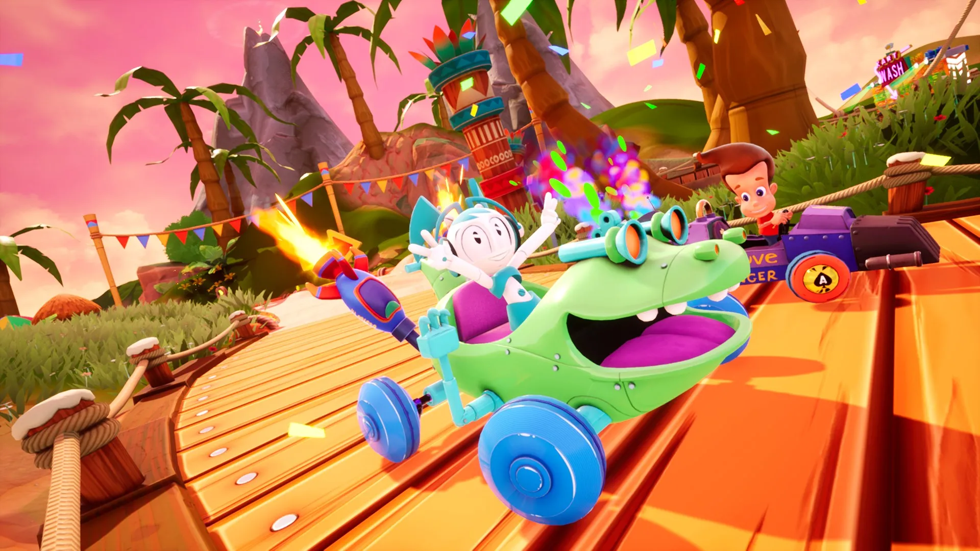 Nickelodeon Kart Racers 3: Slime Speedway — трейлер