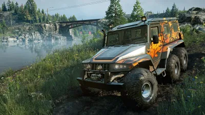 SnowRunner - Burning Bright Vinyl Wrap Pack — скриншот 5