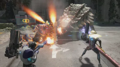 Пропуск выжившего для 1 сезона Exoprimal: премиум-класс — скриншот 6