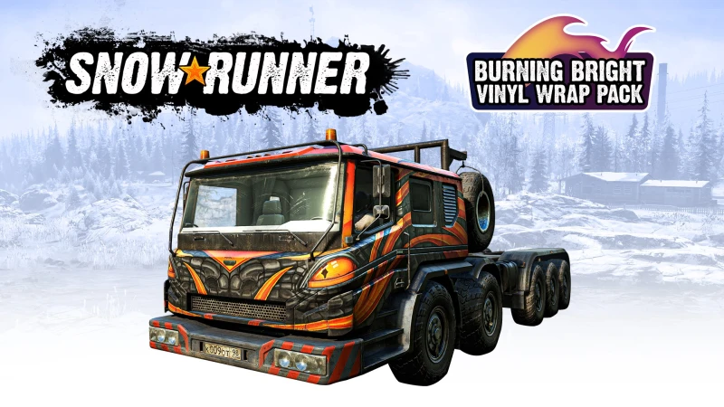 SnowRunner - Burning Bright Vinyl Wrap Pack (Windows 10)