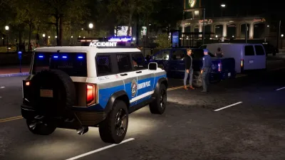 Police Simulator: Patrol Officers: Warden Police Vehicle DLC — скриншот 1