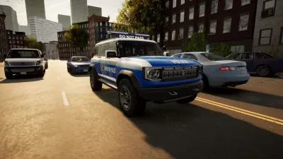Police Simulator: Patrol Officers: Warden Police Vehicle DLC — скриншот 4