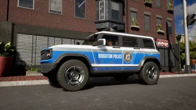 Police Simulator: Patrol Officers: Warden Police Vehicle DLC — скриншот 6
