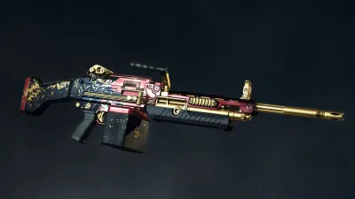 World War Z - Golden Bloom Weapon Skins Pack — скриншот 5