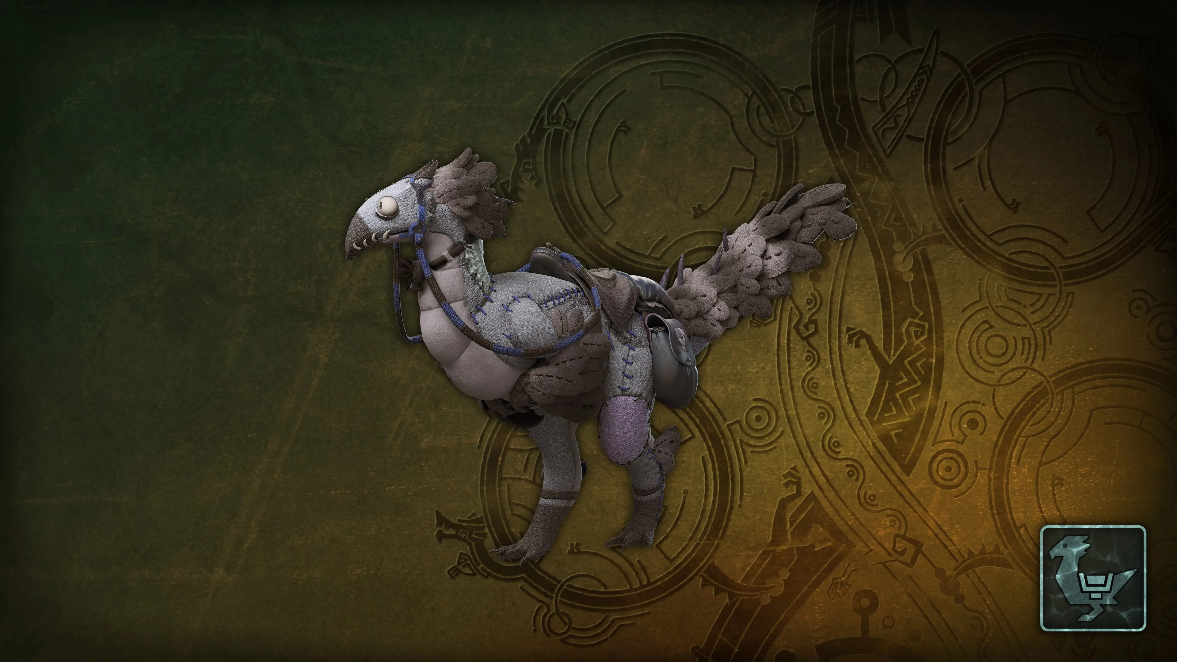 Украшение для сейкрета: попона жуткой куклы