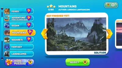 Puzzle Book: Mountains Pack — скриншот 1