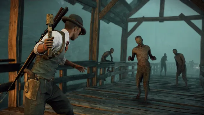Zombie Army 4: Josiah Detective Outfit — скриншот 3
